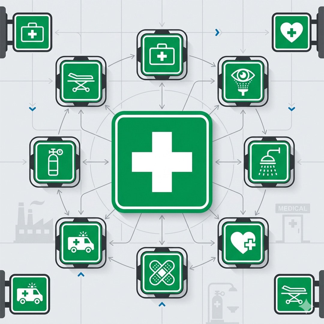 First Aid signs